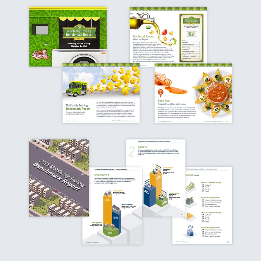 Grace Hill graphic design work 1