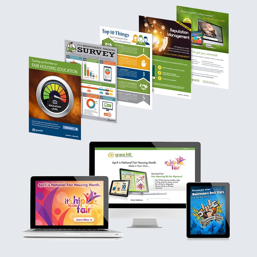 Grace Hill graphic design work 3