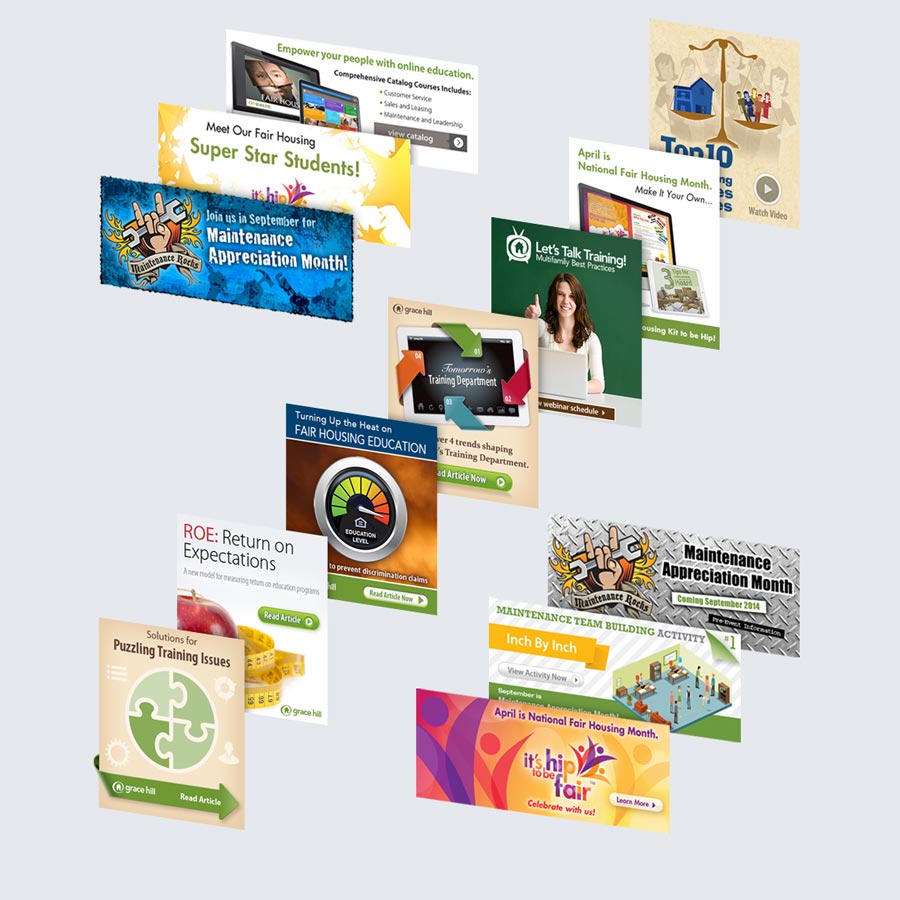 Grace Hill graphic design work 4