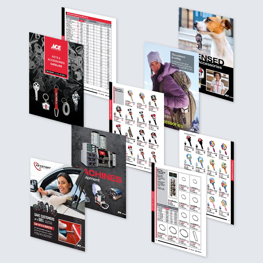 Hillman Group graphic design work 1