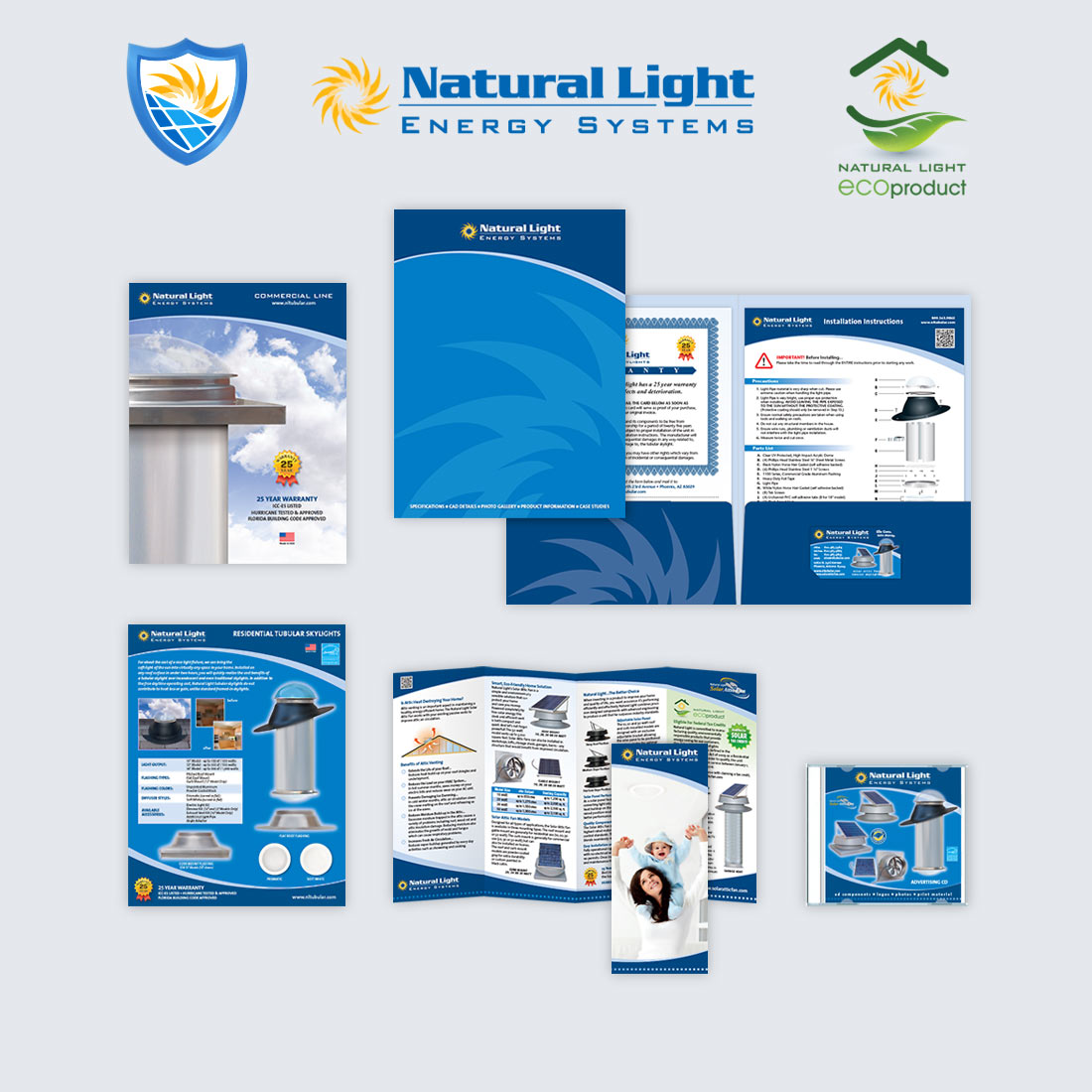 Natural Light graphic design work 4
