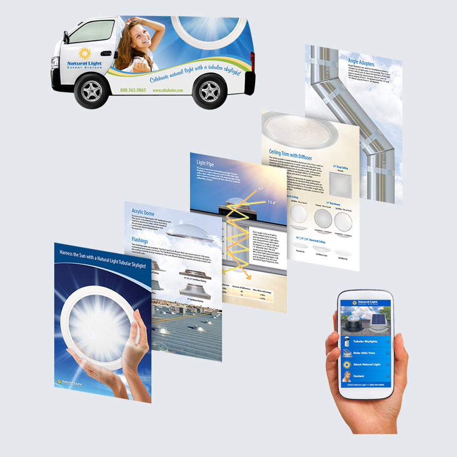 Natural Light graphic design work 3