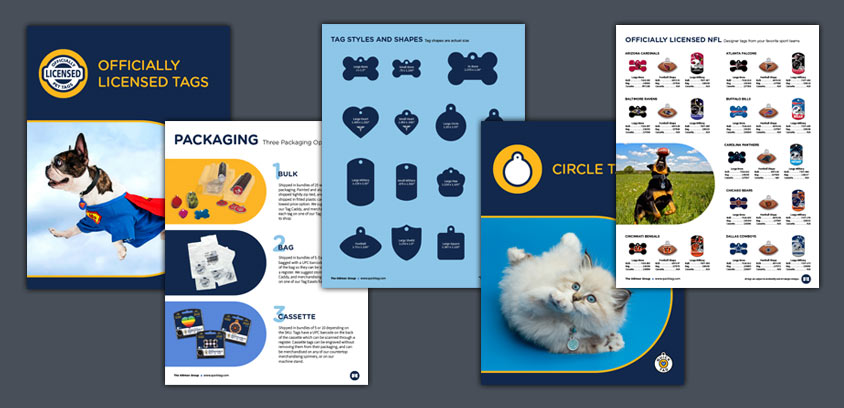 KMS Creative Design process for catalog production step 1